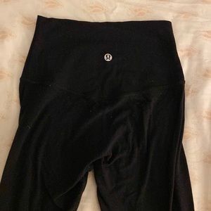 LULULEMON BLACK ALIGN LEGGINGS